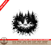 Wilderness Campfire Chaos SVG